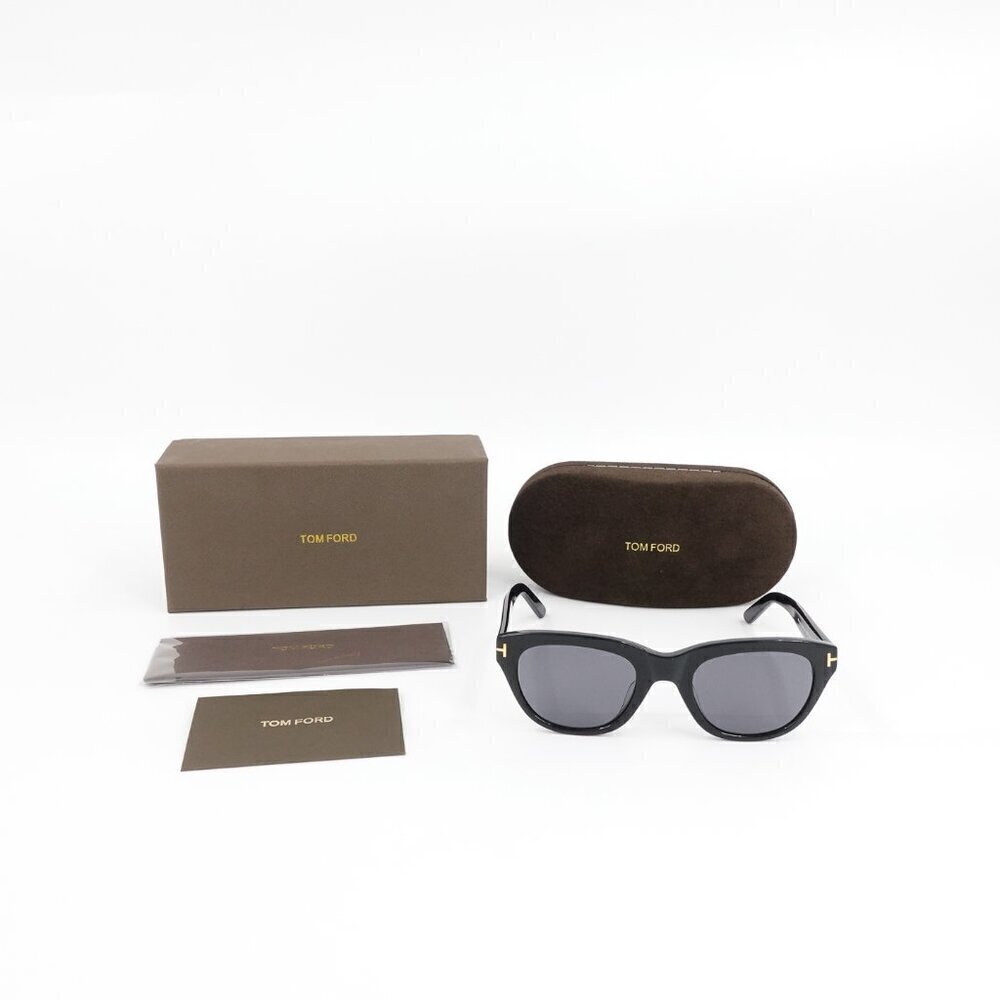 Tom Ford TF237 Snowdon Square Frame Sunglasses Gray and Black OS - Picture 2 of 16